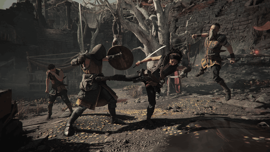 Resonance: A Plague Tale Legacy – než přišly krysy Souboj Sophie s vojáky ve hře Resonance: A Plague Tale Legacy