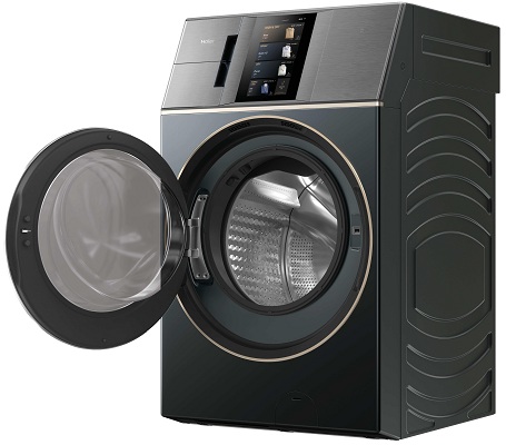 otevřená pračka se sušičkou Haier Couture Care Collection 11 