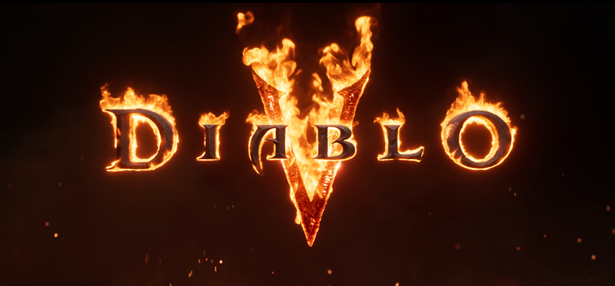 Blizzcon 2026 vyrazil fanouškům dech: Diablo V a Warcraft Forever Hořící logo Diablo V