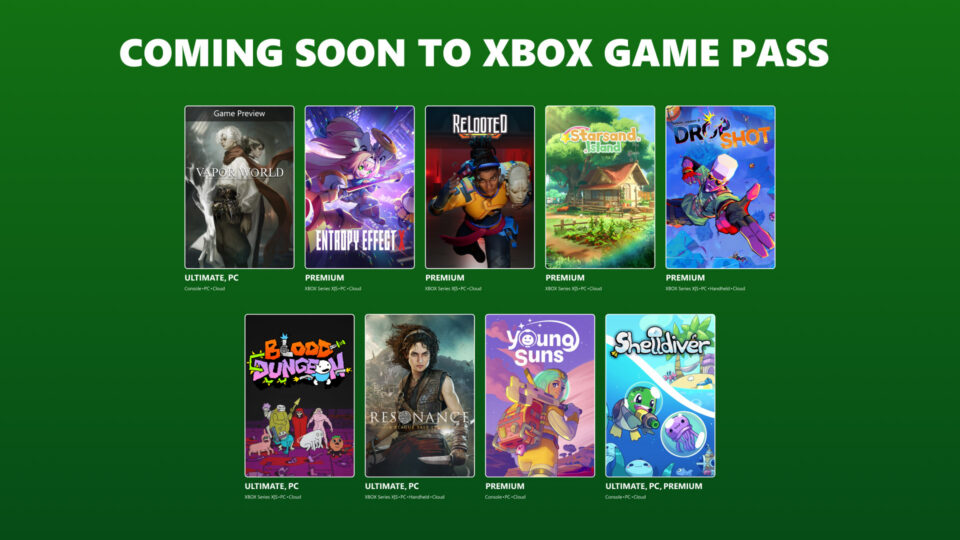 Přehled her přidaných do Xbox Game Pass v srpnu 2026