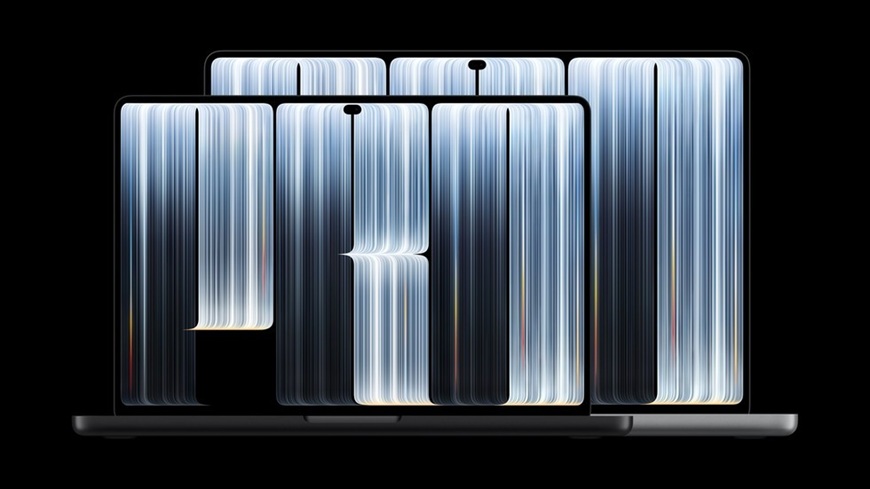 Láska na první PROLED! Apple do třetice všeho nového představil první dotykový MacBook Pro MacBook Pro s PROLED XDR displejem ve 2 barevných provedeních seskupených za sebou