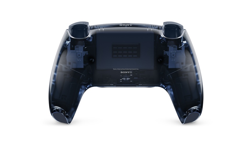 Nové ovladače DualSense pro PS5: kolekce Prism přináší průsvitné trio Ovladač DualSense v provedení Graphite Gray zespodu