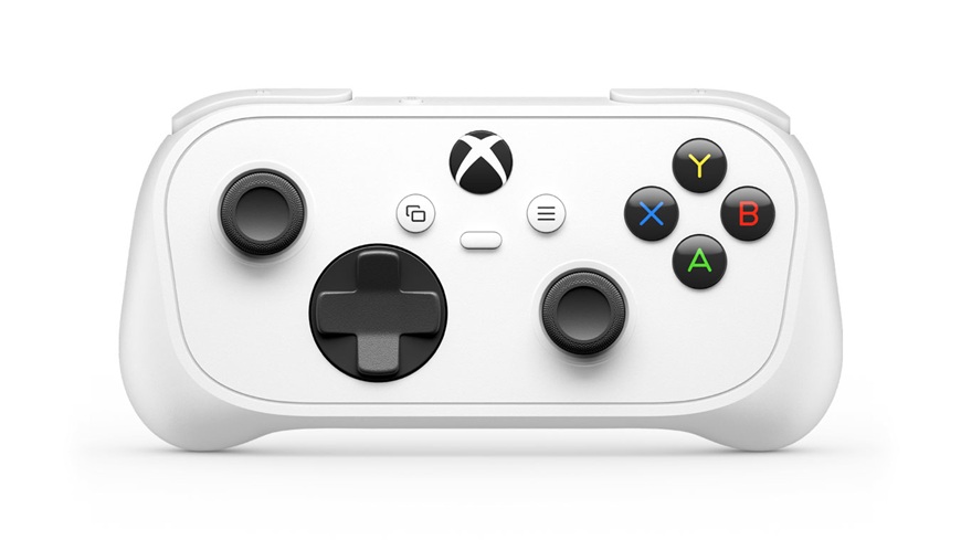 Ovladač Xbox Nano Controller, pohled shora