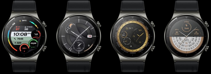 Recenze: Huawei Watch GT 2 Pro – elegantní chytré hodinky s dlouhou výdrží Huawei Watch GT 2 Pro Ciferníky