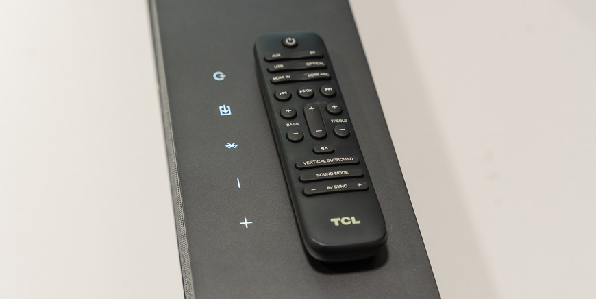 Recenze soundbaru TCL TS9030 Ray Danz: Zvuk ostrý jako břitva Soundbar TCL TS9030