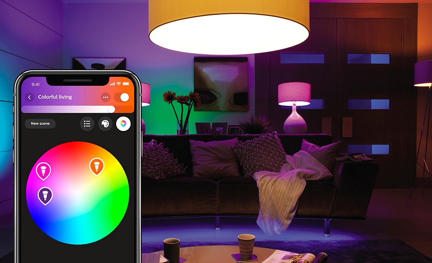 Chytré osvětlení Philips Hue: Ovládejte osvětlení pomocí telefonu Philips_Hue