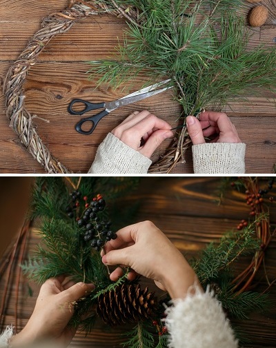 Vyrábíme adventní věnce