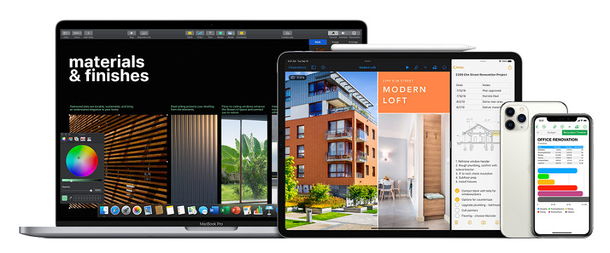 Pracujte z domova s produkty Apple Apple pro práci z domova