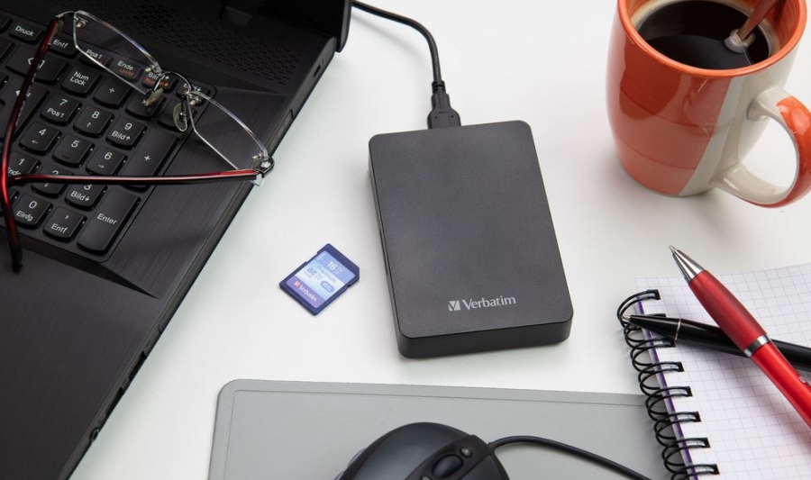 Vybíráte nový notebook? Jako úložiště zvolte SSD Externí HDD Verbatim