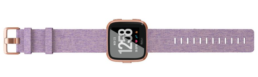 Recenze Fitbit Versa Lavender Woven: levandulové krásky pro aktivní život chytré hodinky Fitbit Versa Lavender Woven