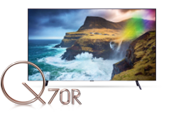 Samsung QLED 2019: Nová generace televizní zábavy QLED 4K Q70R