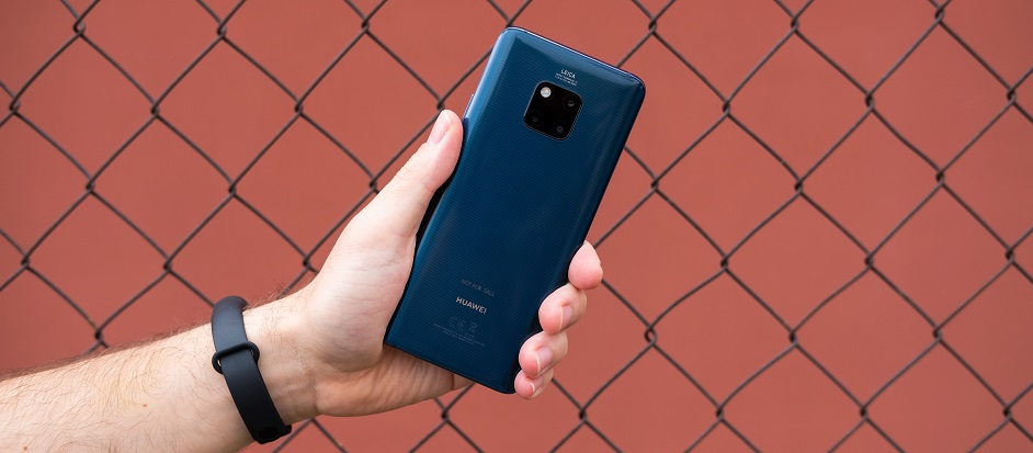 Zadni strana Huawei Mate 20 Pro