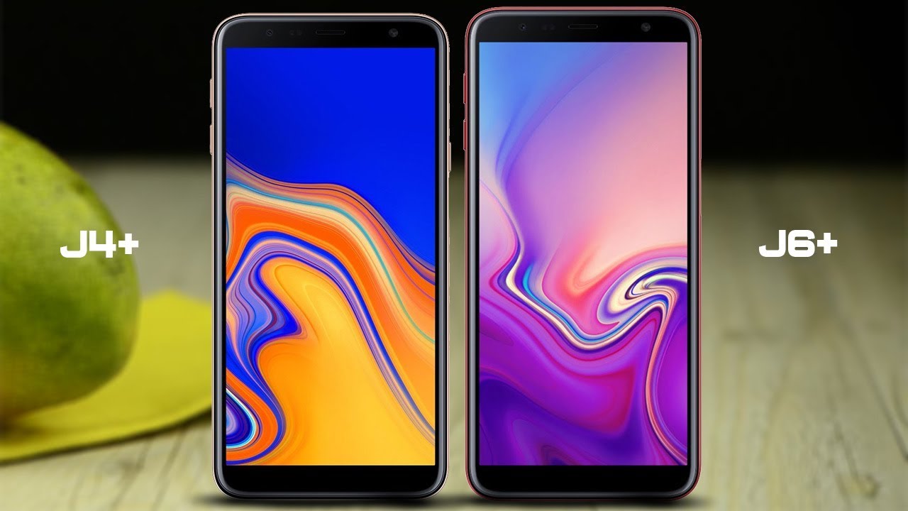 Samsung Galaxy J4 Plus a J6 Plus
