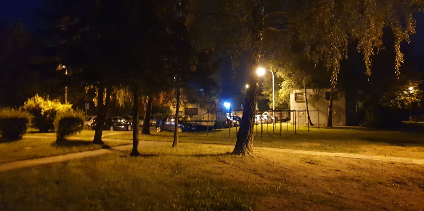 Ukazka nocni fotky Note9