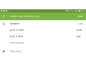 Kalendář Google