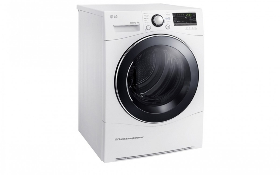 Sušička LG RC8155AP3F: O prádlo se postará něžně a úsporně LG RC8155AP3F ECO Hybrid