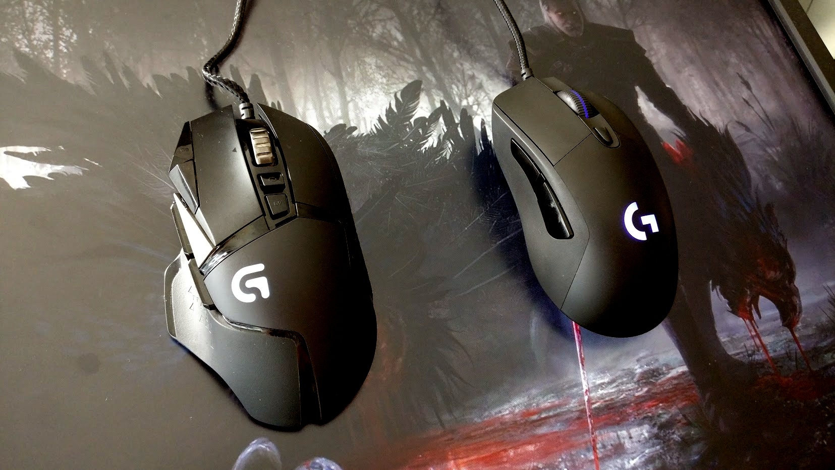 Logitech G502 a G403