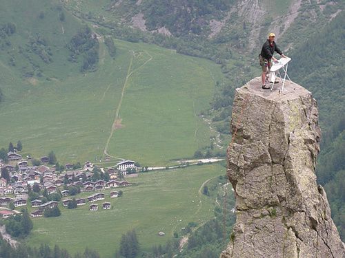 Extrémní žehlení: co bude příště? ei