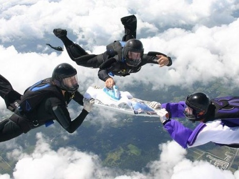 Extrémní žehlení: co bude příště? Extreme ironing