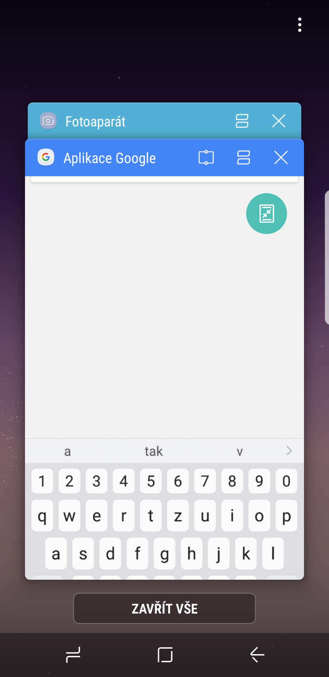 Samsung Galaxy S8 prostředí