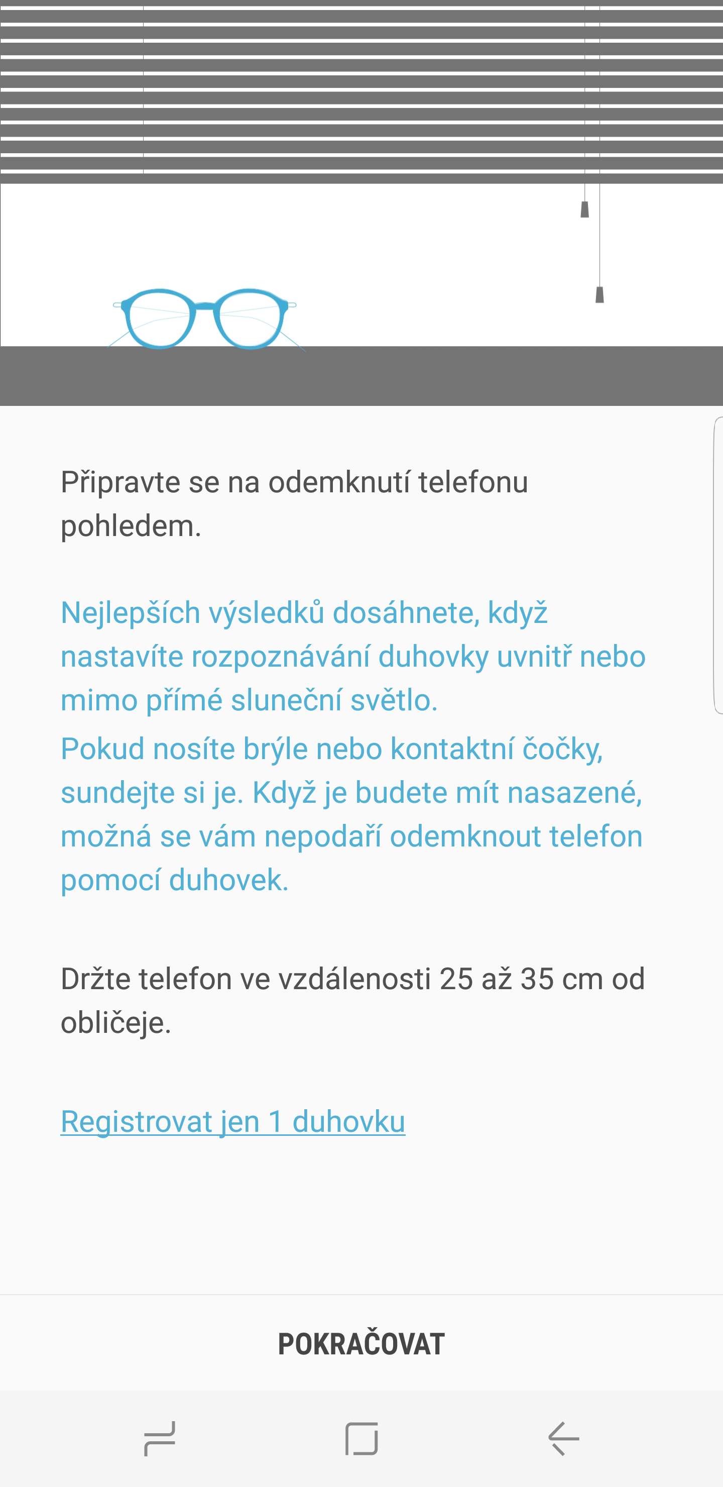 Samsung Galaxy S8 zabezpečení