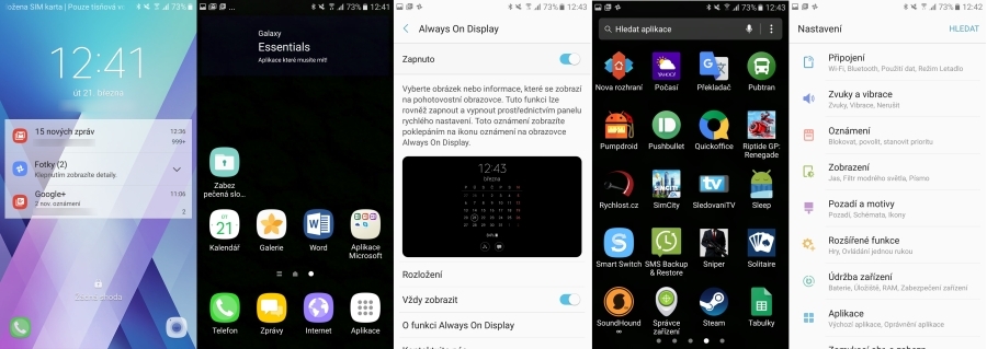 Samsung Galaxy A3 a A5 (2016/17): O rok starší, o dost lepší Samsung Galaxy A3 a A5 (2017)