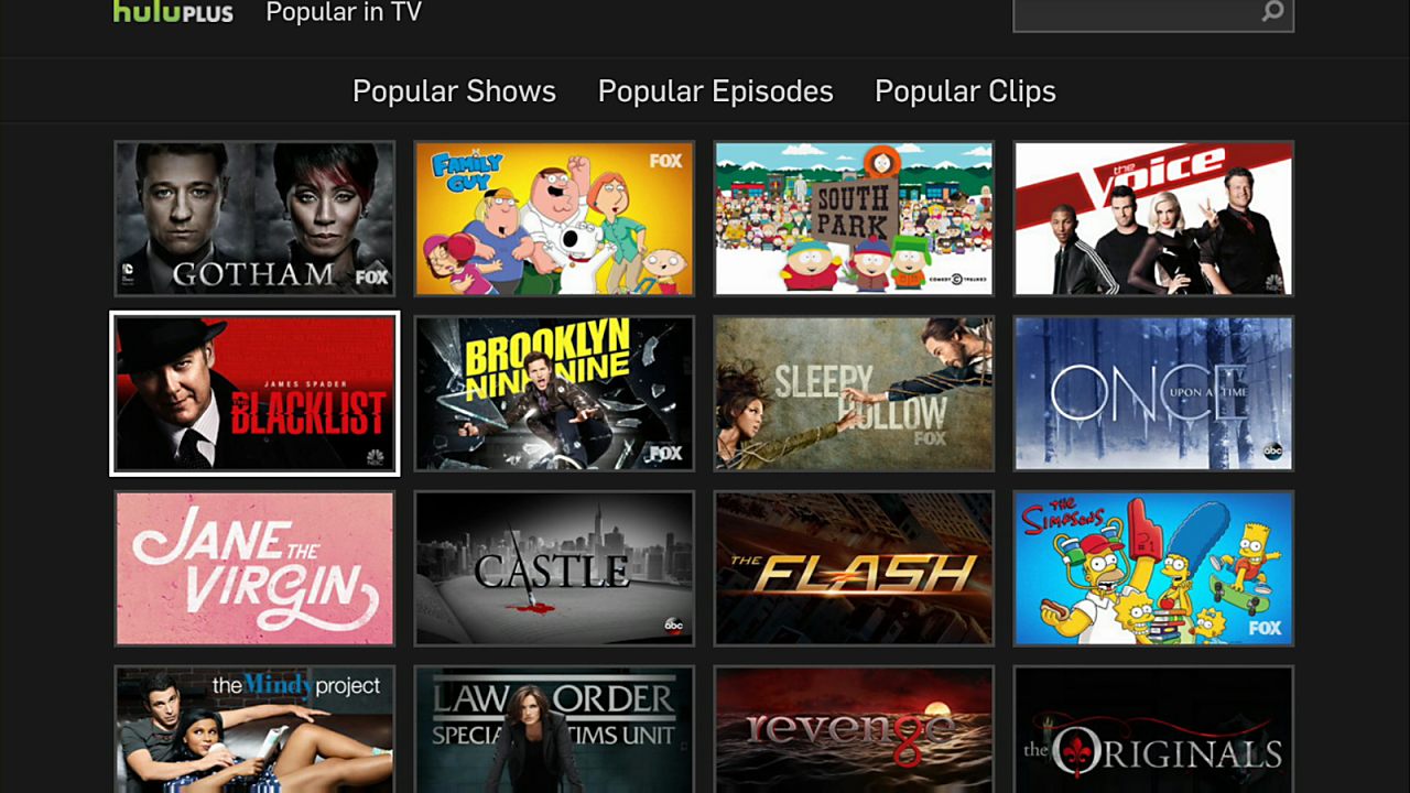 chytrá televize hulu