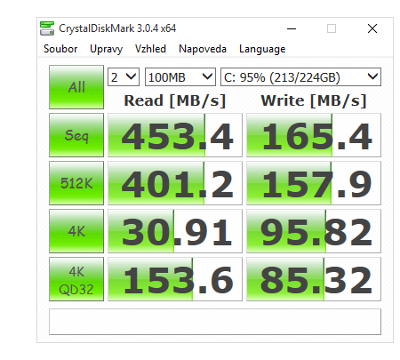 SSD rychlost