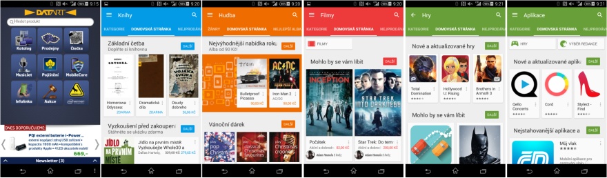 Google Play ukázka