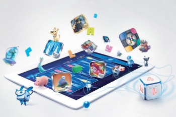 DICE+ herní kostka tablet