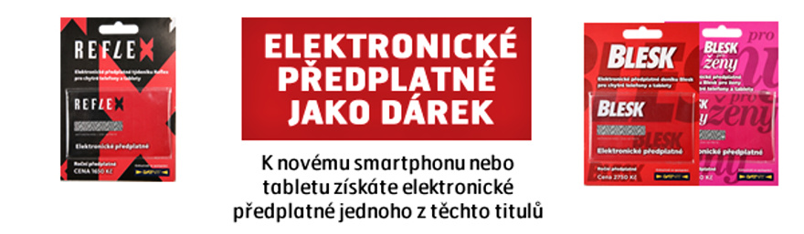 K nákupu jako dárek elektronické předplatné! Předplatné zdarma