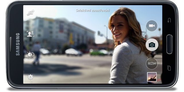 Samsung zaostřování
