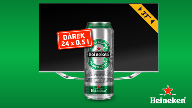 Fanděte s přáteli! pivo Heineken ke každé TV v Datartu
