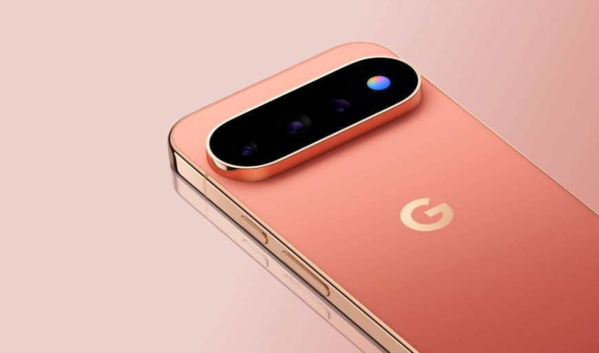 Google Pixel 11 Pro v barevné variantě Canyon.