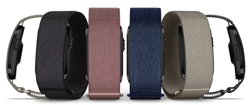 Garmin Cirqa je tady! Nový fitness náramek bez displeje sází na zdraví, regeneraci i minimalistický design Čtyři barevné varianty fitness náramku Garmin Cirqa.