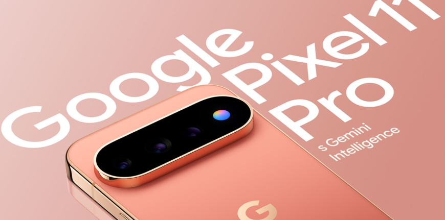 Google Pixel 11 Pro (XL) v růžovém provedení