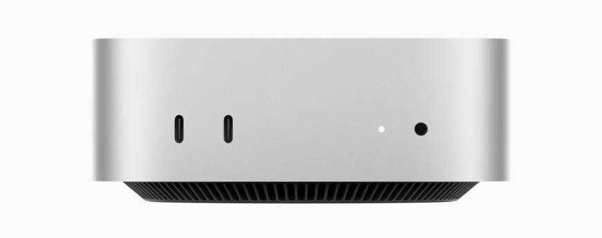Nové Mac mini a Mac Studio jsou tady. Apple sází na obří výkon i AI detail přední části Mac mini