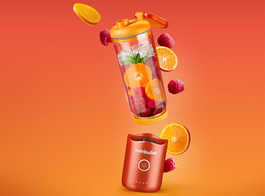 Nová éra mixování „To go“: bezdrátové mixéry nutribullet Flex promo fotka nutribullet flex NBP013OR