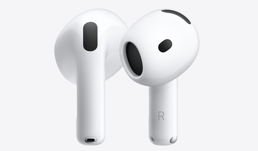 detail sluchátek AirPods 5
