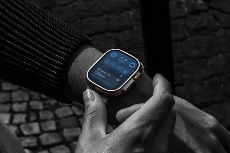 Apple Watch Ultra 4 na zápěstí