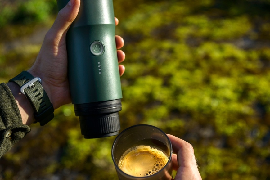 Jak si vybrat mlýnek na kávu? Outin přenosný espresso kávovar