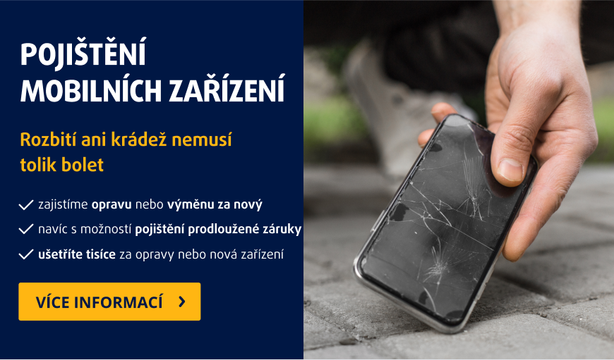 Pojištění mobilních zařízení