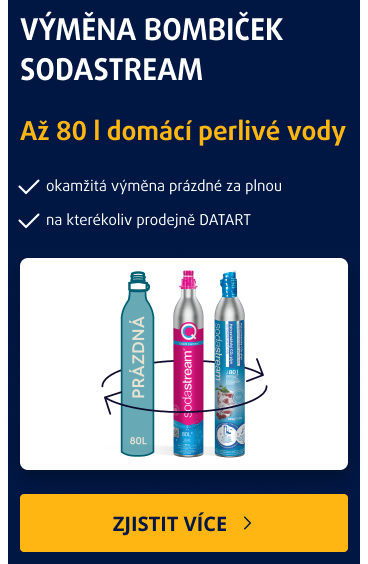 Výměna bombiček Sodastream Výměna bombiček Sodastream