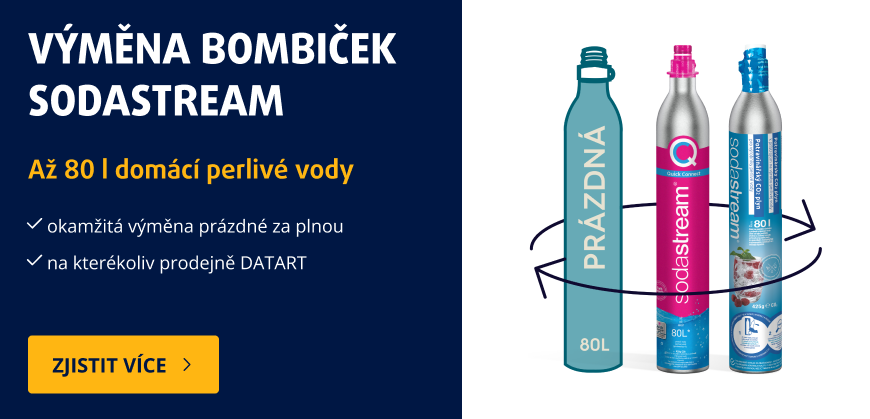 Výměna bombiček Sodastream Výměna bombiček Sodastream