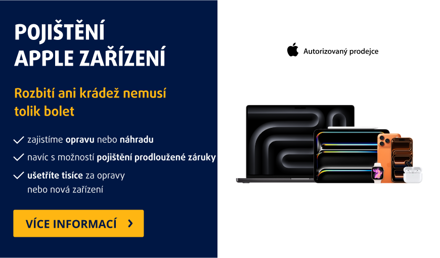 Pojištění Apple zařízení