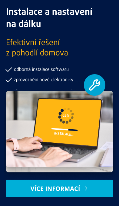 Instalace a nastavení na dálku