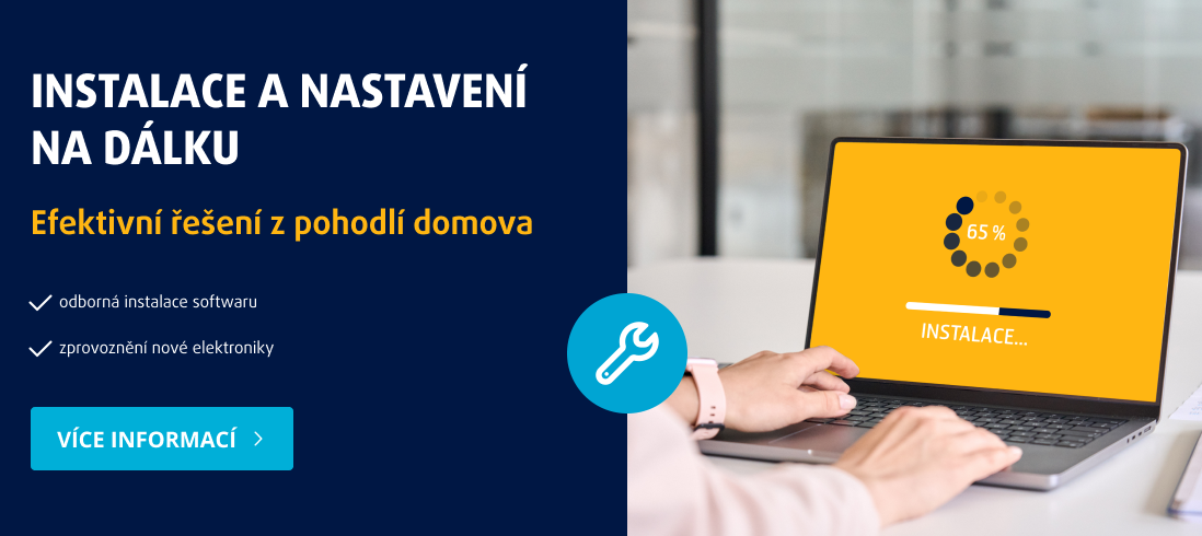 Instalace a nastavení na dálku