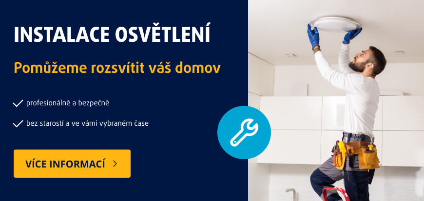 Instalace osvětlení Instalace ovětlení