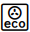 symbol horký vzduch eco