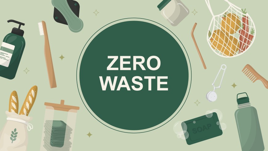 ☘️ZERO WASTE: Jak žít bez odpadu? Ilustrace Zero Waste obrázků